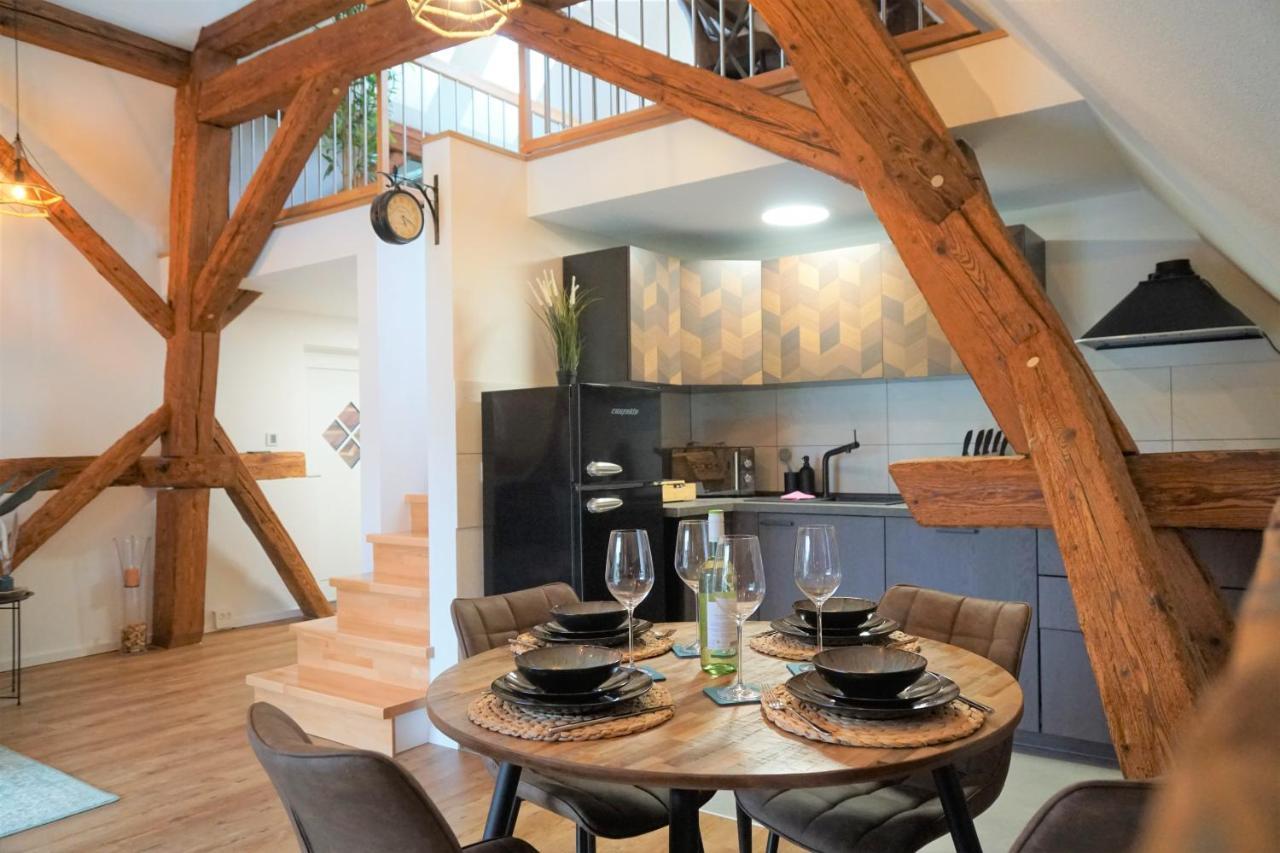 Galerie-Wohnung I Sanierter Pferdestall I Europapark I Boxspring I Nespresso Kippenheim Zewnętrze zdjęcie