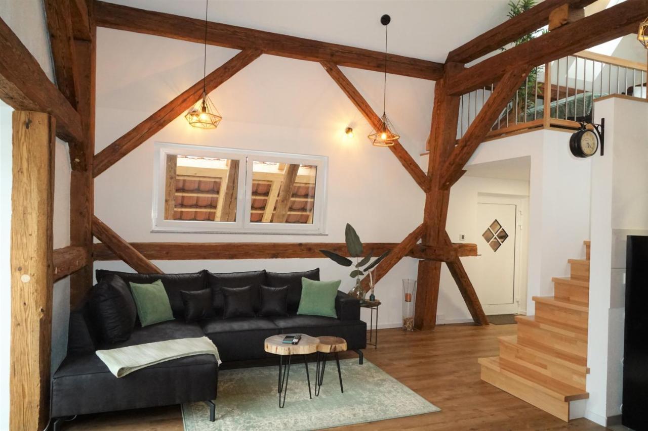 Galerie-Wohnung I Sanierter Pferdestall I Europapark I Boxspring I Nespresso Kippenheim Zewnętrze zdjęcie